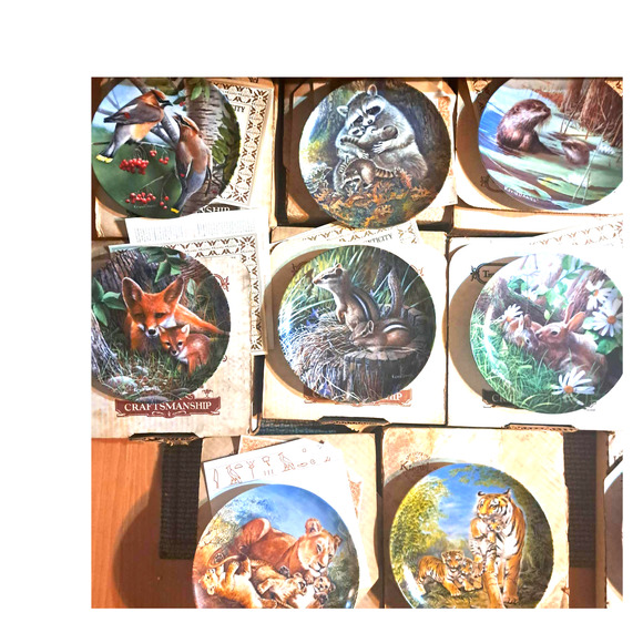 12 Knowles Collector Display Plates in Original Boxes with Certificates - Picture 3 of 8